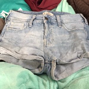 Hollister distressed shorts